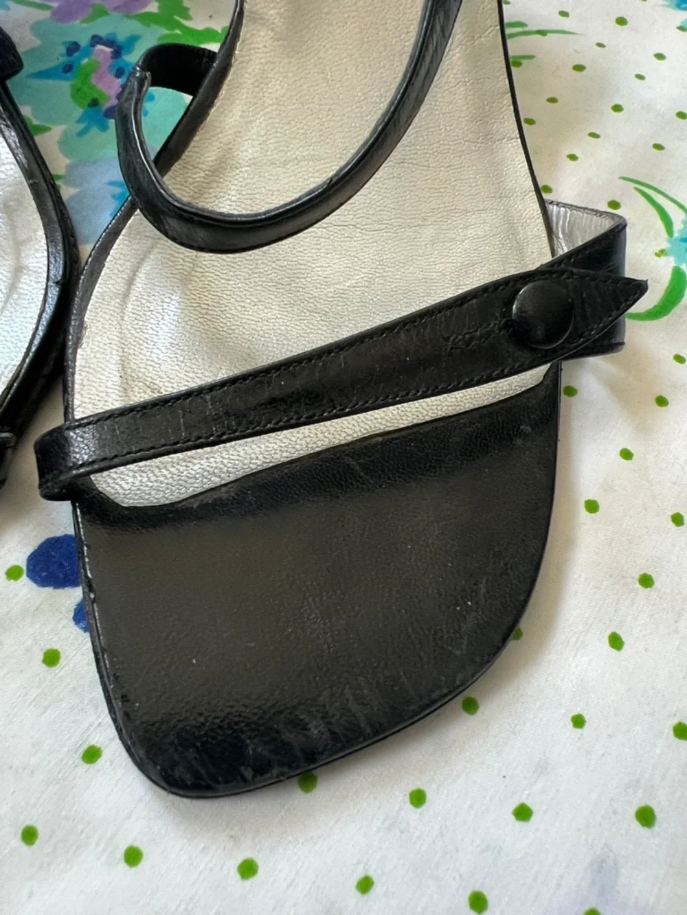 Charles Jourdan Strappy Heels Vintage (?) - 8 Black